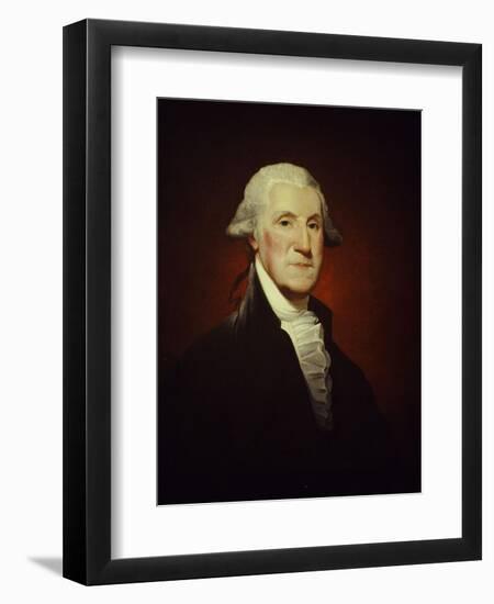 The Steigerwalt-Parker-Hart Portrait of George Washington-Gilbert Stuart-Framed Giclee Print