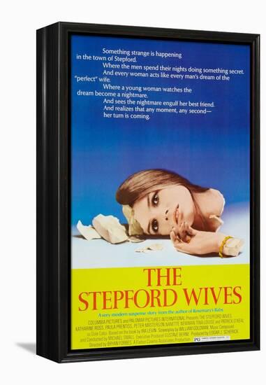 The Stepford Wives, Katharine Ross on poster art, 1975-null-Framed Stretched Canvas