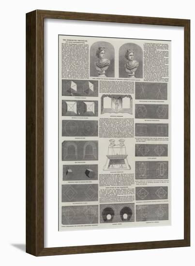 The Stereoscope, Pseudoscope, and Solid Daguerreotypes-null-Framed Giclee Print