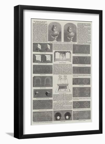 The Stereoscope, Pseudoscope, and Solid Daguerreotypes-null-Framed Giclee Print