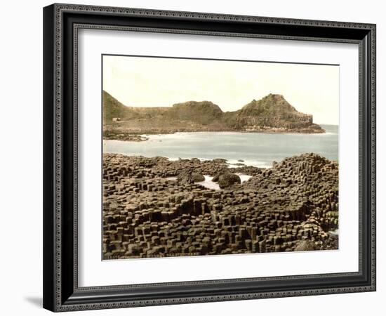 The Steuchans, Giant's Causeway, 1890s-Science Source-Framed Giclee Print