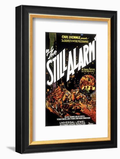 The Still Alarm - 1926-null-Framed Giclee Print