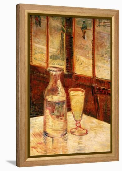 The Still Life with Absinthe-Vincent van Gogh-Framed Stretched Canvas