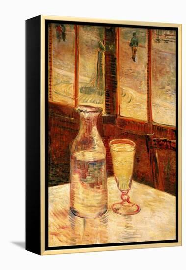The Still Life with Absinthe-Vincent van Gogh-Framed Stretched Canvas