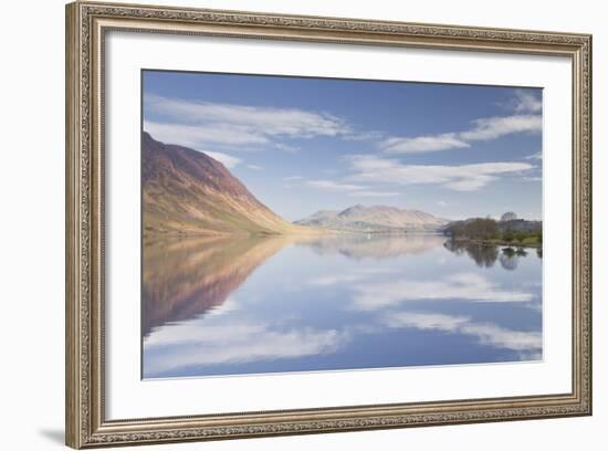 The Still Waters of Crummock Water in the Lake District National Park-Julian Elliott-Framed Photographic Print