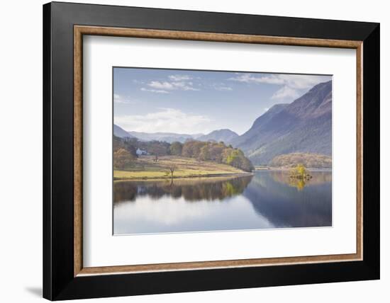 The Still Waters of Crummock Water in the Lake District National Park-Julian Elliott-Framed Photographic Print