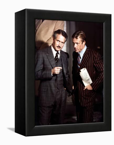 The Sting, Paul Newman, Robert Redford, 1973-null-Framed Stretched Canvas