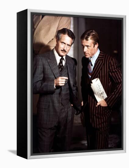 The Sting, Paul Newman, Robert Redford, 1973-null-Framed Stretched Canvas