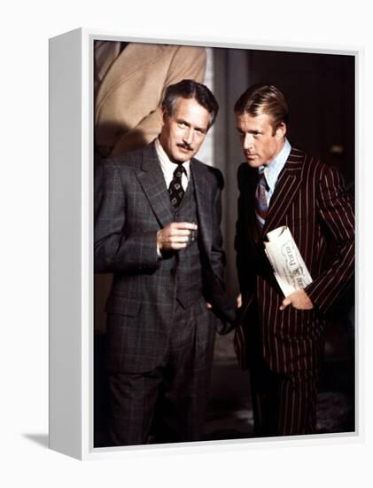 The Sting, Paul Newman, Robert Redford, 1973-null-Framed Stretched Canvas