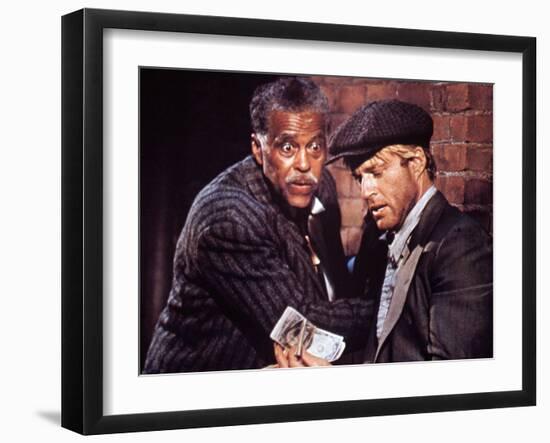 The Sting, Robert Earl Jones, Robert Redford, 1973-null-Framed Photo