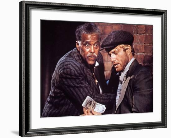 The Sting, Robert Earl Jones, Robert Redford, 1973-null-Framed Photo