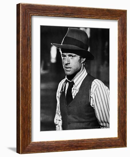 The Sting, Robert Redford, 1973-null-Framed Photo