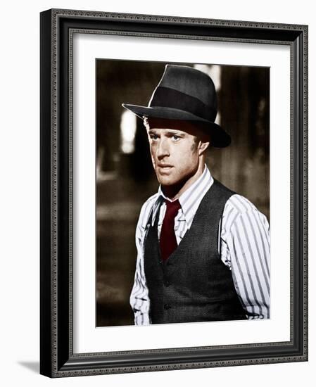 THE STING, Robert Redford, 1973-null-Framed Photo