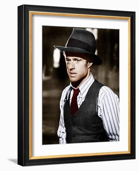 THE STING, Robert Redford, 1973-null-Framed Photo