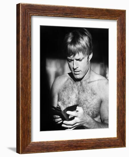 The Sting, Robert Redford, 1973-null-Framed Photo