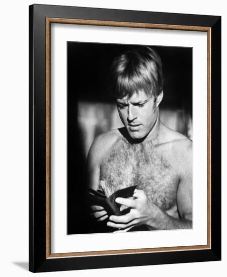 The Sting, Robert Redford, 1973-null-Framed Premium Photographic Print