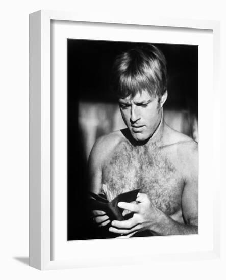 The Sting, Robert Redford, 1973-null-Framed Premium Photographic Print