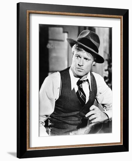 The Sting, Robert Redford, 1973-null-Framed Photo