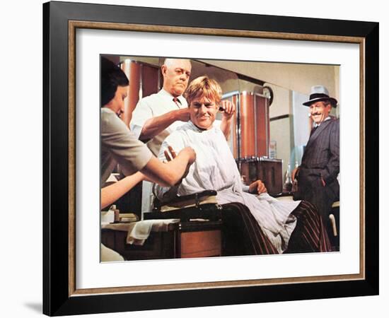 The Sting, Robert Redford, Paul Newman, 1973-null-Framed Photo