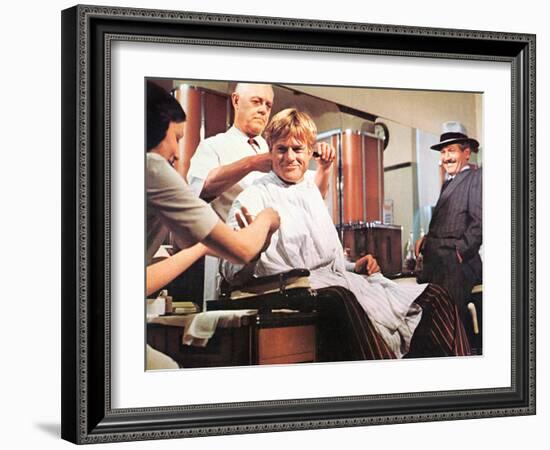 The Sting, Robert Redford, Paul Newman, 1973-null-Framed Photo