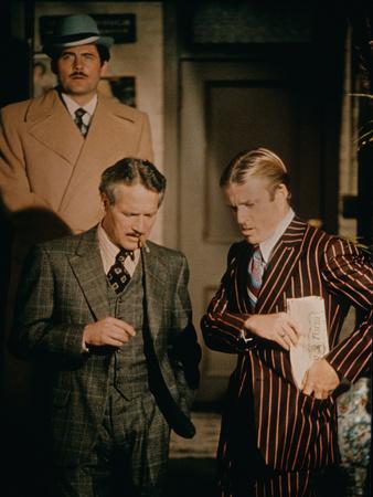 The Sting Robert Shaw Rear Front From Left Paul Newman Robert Redford 1973 Photo Art Com