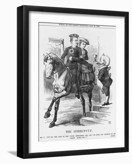 The Stirrup-Cup, 1882-Joseph Swain-Framed Giclee Print