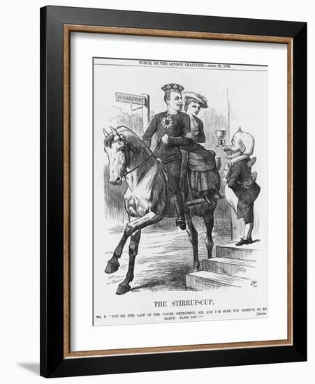 The Stirrup-Cup, 1882-Joseph Swain-Framed Giclee Print