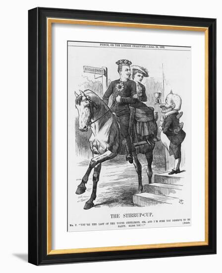 The Stirrup-Cup, 1882-Joseph Swain-Framed Giclee Print