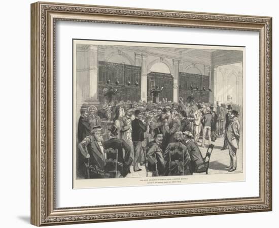 The Stock Exchange at Buenos Ayres, Argentine Republic-Melton Prior-Framed Giclee Print