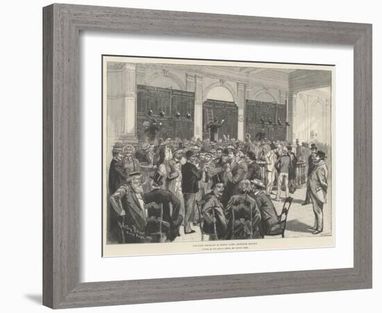 The Stock Exchange at Buenos Ayres, Argentine Republic-Melton Prior-Framed Giclee Print