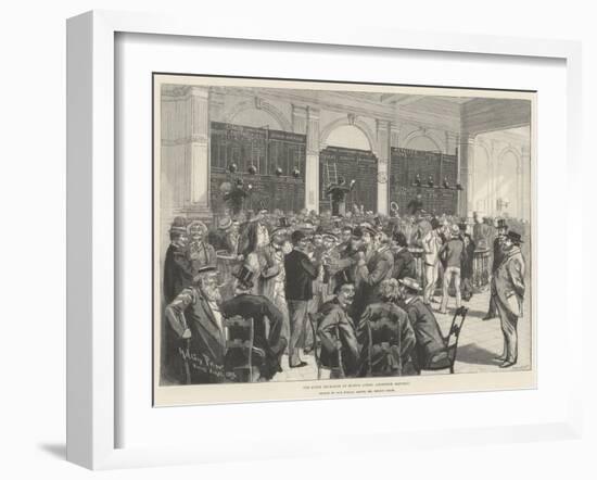 The Stock Exchange at Buenos Ayres, Argentine Republic-Melton Prior-Framed Giclee Print