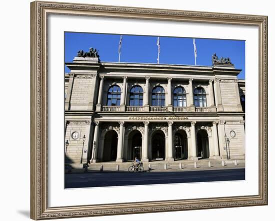 The Stock Exchange Building in the Altstadt (Old Town), Hamburg, Germany-Yadid Levy-Framed Photographic Print