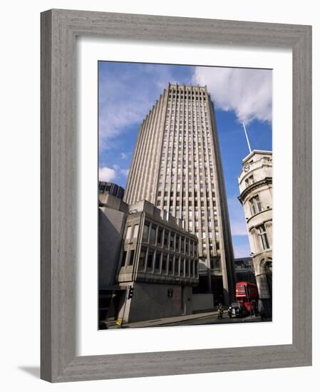 The Stock Exchange, City of London, London, England, United Kingdom-Walter Rawlings-Framed Photographic Print