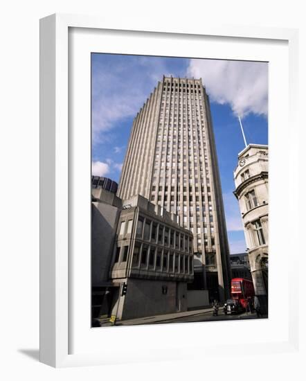 The Stock Exchange, City of London, London, England, United Kingdom-Walter Rawlings-Framed Photographic Print