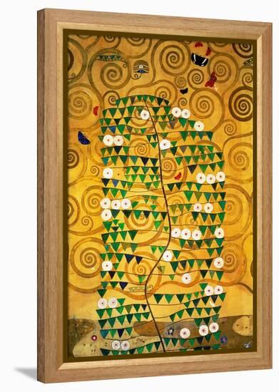 The Stoclet Frieze, Detail: Tree of Life, 1905-1909-Gustav Klimt-Framed Premier Image Canvas