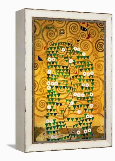 The Stoclet Frieze, Detail: Tree of Life, 1905-1909-Gustav Klimt-Framed Premier Image Canvas