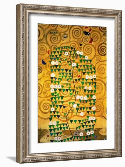 The Stoclet Frieze, Detail: Tree of Life, 1905-1909-Gustav Klimt-Framed Giclee Print