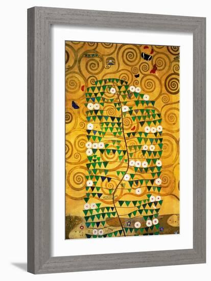 The Stoclet Frieze, Detail: Tree of Life, 1905-1909-Gustav Klimt-Framed Giclee Print