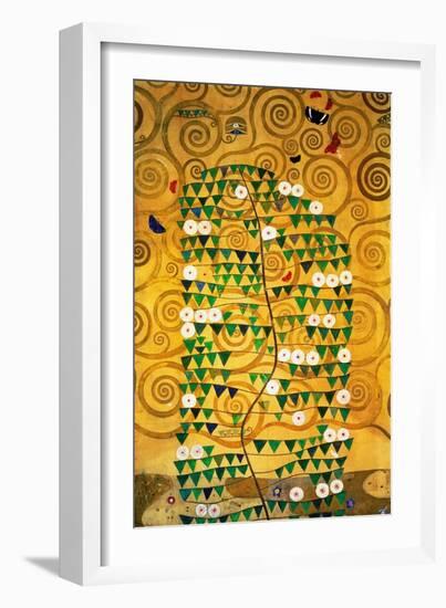 The Stoclet Frieze, Detail: Tree of Life, 1905-1909-Gustav Klimt-Framed Giclee Print