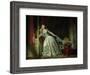 The Stolen Kiss-Jean-Honoré Fragonard-Framed Giclee Print