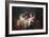 The Stolen Kiss-Jean-Honoré Fragonard-Framed Art Print