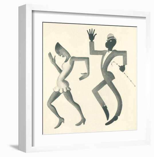 The Stomp No. 33-Covarrubias-Framed Art Print