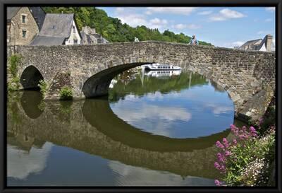 The Stone Bridge over River Rance, Dinan, Brittany, France, Europe'  Photographic Print - Guy Thouvenin | Art.com