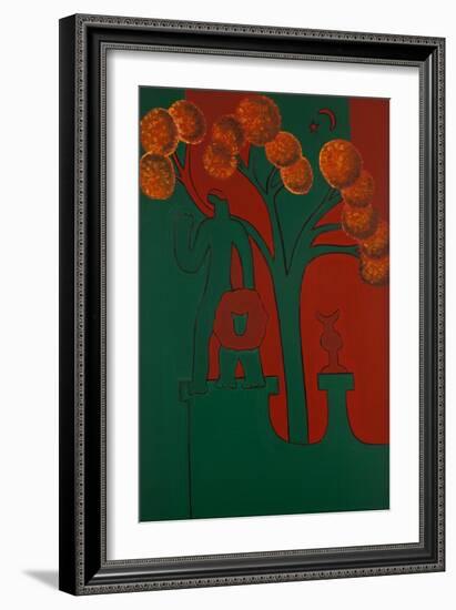 The Stone God and His Lion, 2010-Cristina Rodriguez-Framed Giclee Print