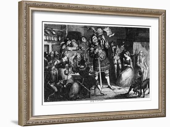 The Stone Kitchen, 1840-George Cruikshank-Framed Giclee Print