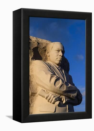 The Stone of Hope monumental statue by Chinese sculptor Lei Yixin in the Martin Luther King Jr....-Panoramic Images-Framed Premier Image Canvas