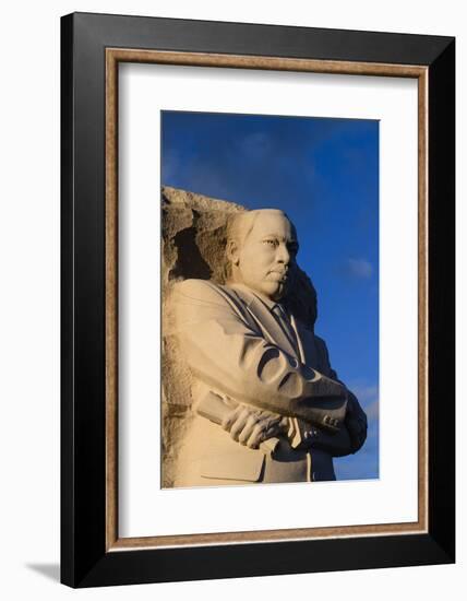 The Stone of Hope monumental statue by Chinese sculptor Lei Yixin in the Martin Luther King Jr....-Panoramic Images-Framed Photographic Print