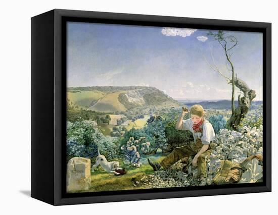 The Stonebreaker, C.1857-58-John Brett-Framed Premier Image Canvas