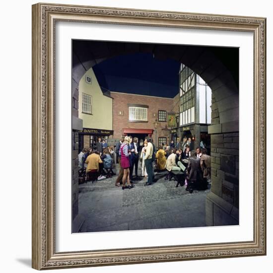 The Stonehouse Themed Pub, Sheffield, South Yorkshire, 1971-Michael Walters-Framed Photographic Print