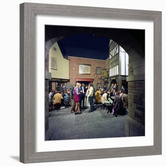 The Stonehouse Themed Pub, Sheffield, South Yorkshire, 1971-Michael Walters-Framed Photographic Print